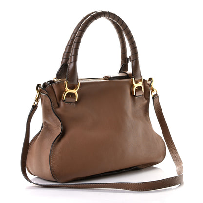 Chloe Calfskin Medium Marcie Satchel Nut 2 of 8