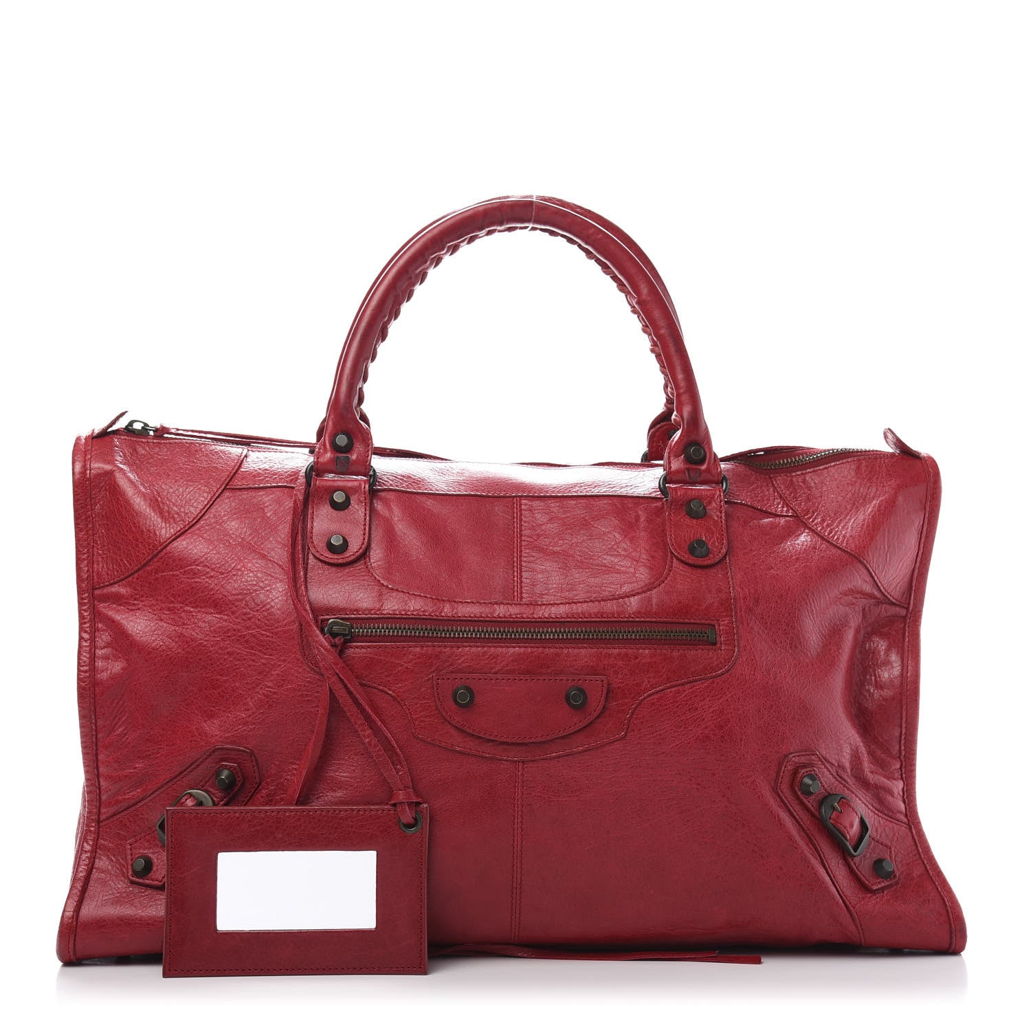 Balenciaga Agneau Classic Hardware Work Rubisse 1 of 19