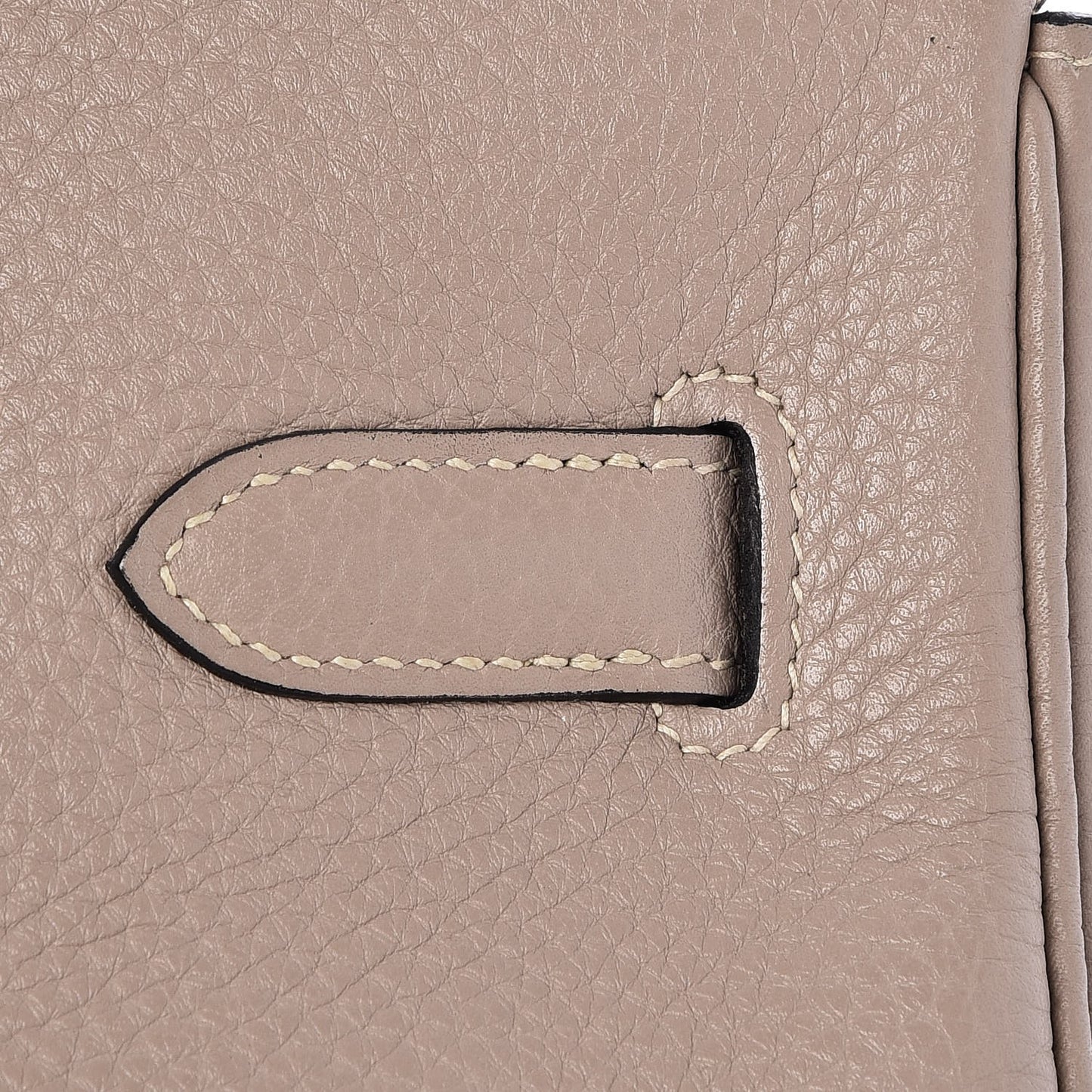 Taurillon Clemence Birkin 35 Gris Tourterelle