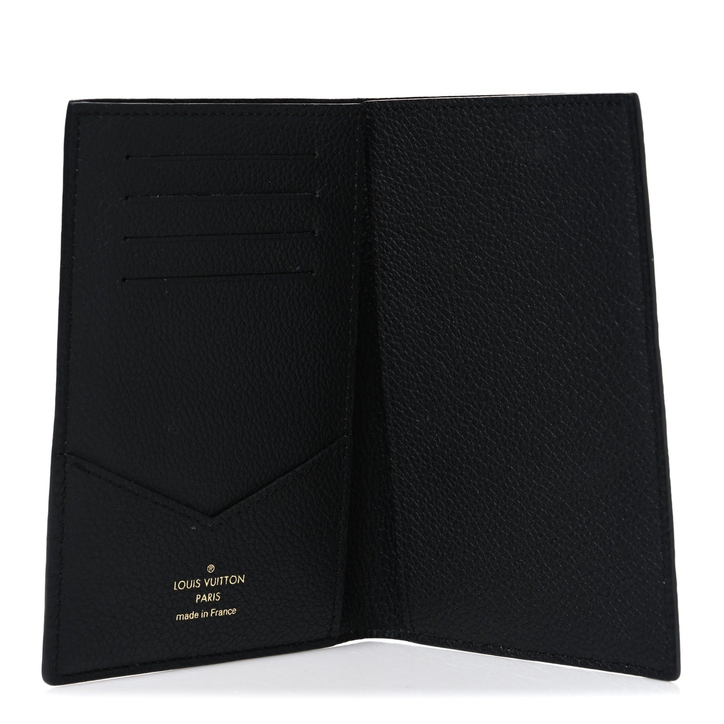 Empreinte Monogram Passport Cover Black