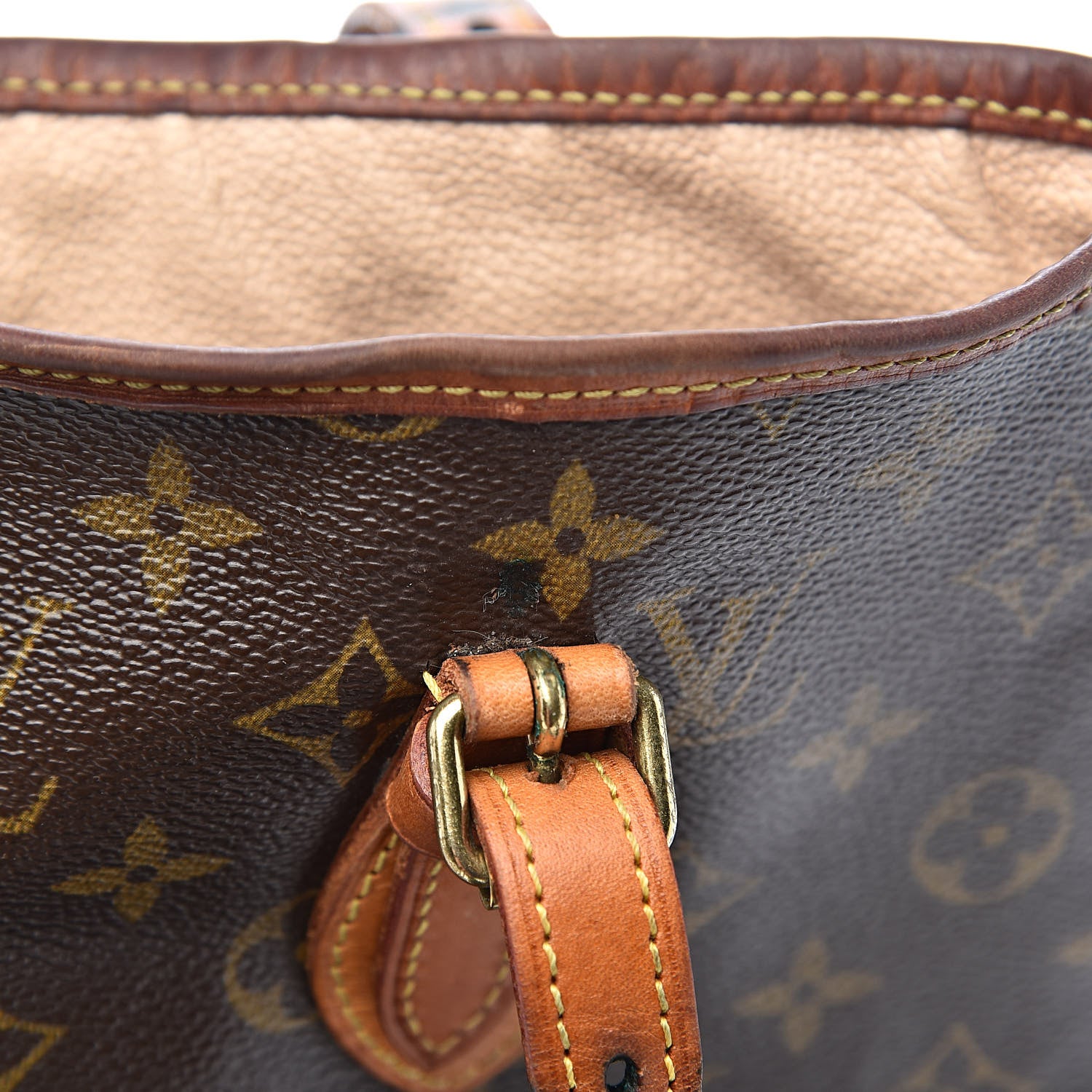 Louis Vuitton Monogram Petit Bucket 23 17 of 31