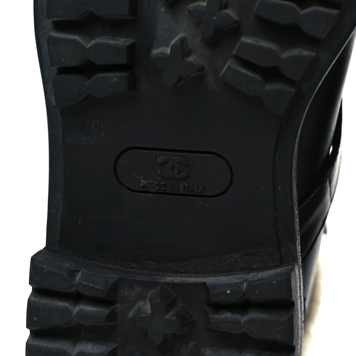 Shearling Calfskin Lace Up Short Boots 39.5 Black