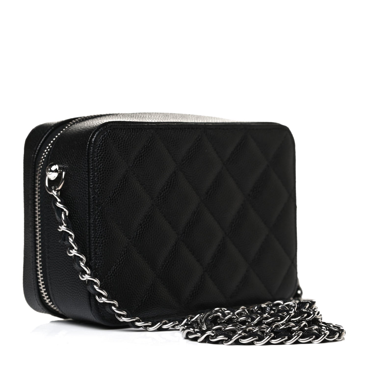 Chanel Caviar Quilted Camera Bag Black 3 of 12