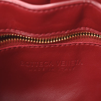 Bottega Veneta Nappa Maxi Intreccio Padded Cassette Crossbody Bag Dark Red 6 of 9