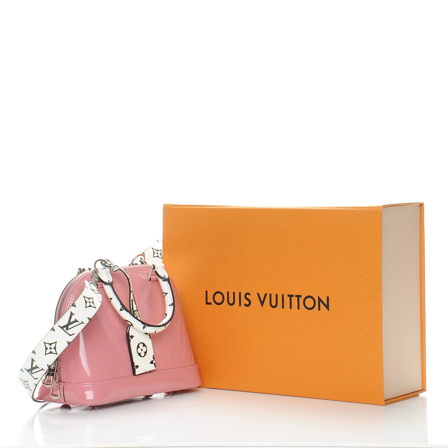 Patent Monogram Alma BB Rose Blush
