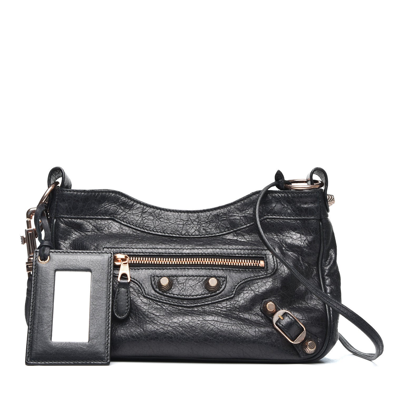 Balenciaga Agneau Giant 12 Rose Gold Hardware Hip Black 1 of 7