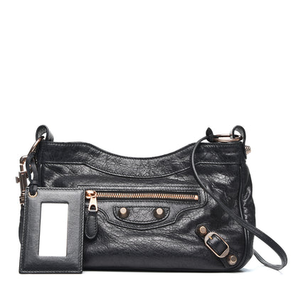 Balenciaga Agneau Giant 12 Rose Gold Hardware Hip Black 1 of 7