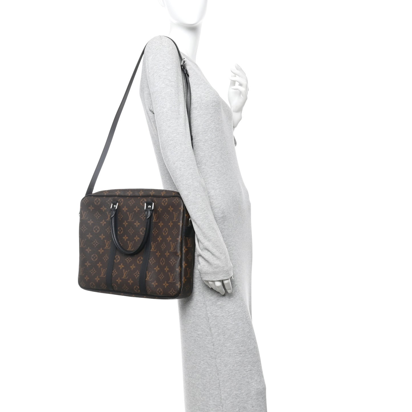 Monogram Macassar Porte-Documents Voyage PM