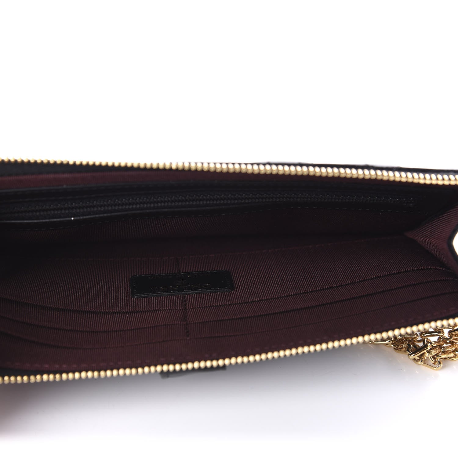 Chanel Aged Calfskin Quilted 2.55 Reissue Pouch With Chain Handle Black 5 of 11