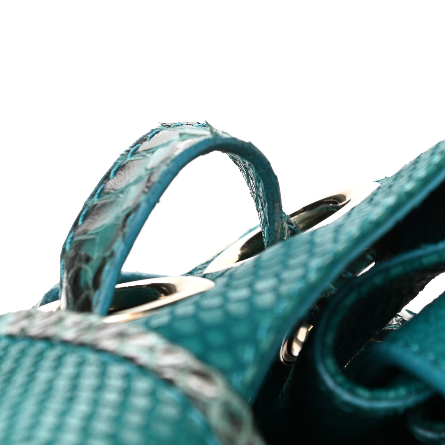 Jimmy Choo Watersnake Ramona Turquoise 12 of 12