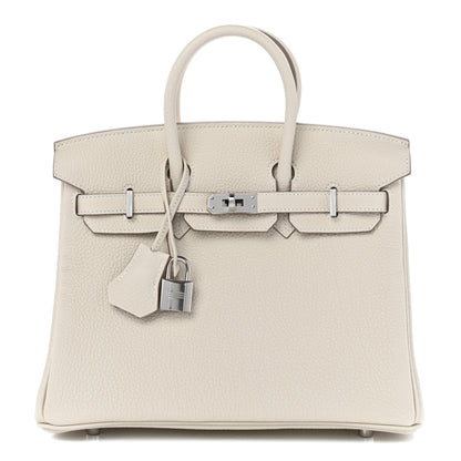 Hermes Togo Birkin 25 Craie 1 of 10