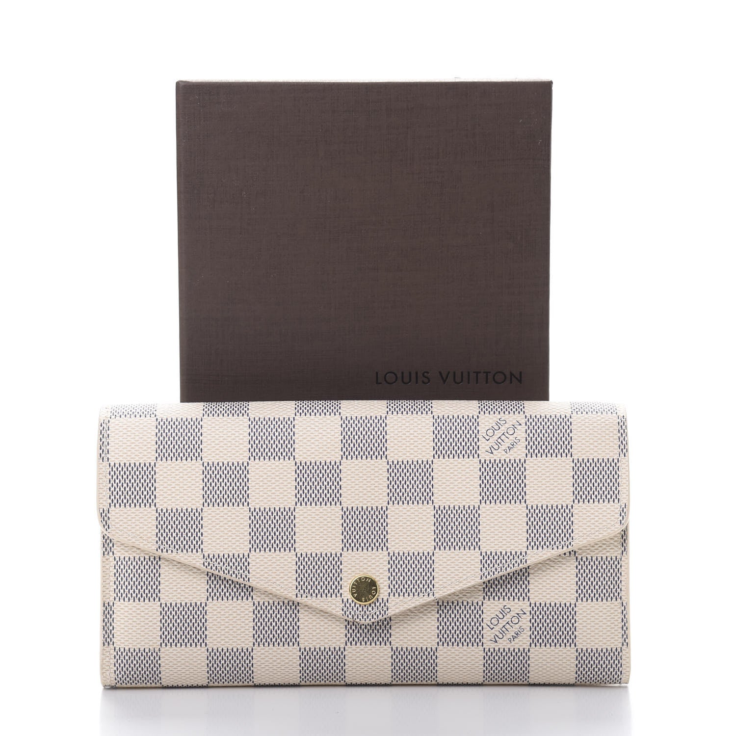 Louis Vuitton Damier Azur Sarah Wallet NM 10 of 10