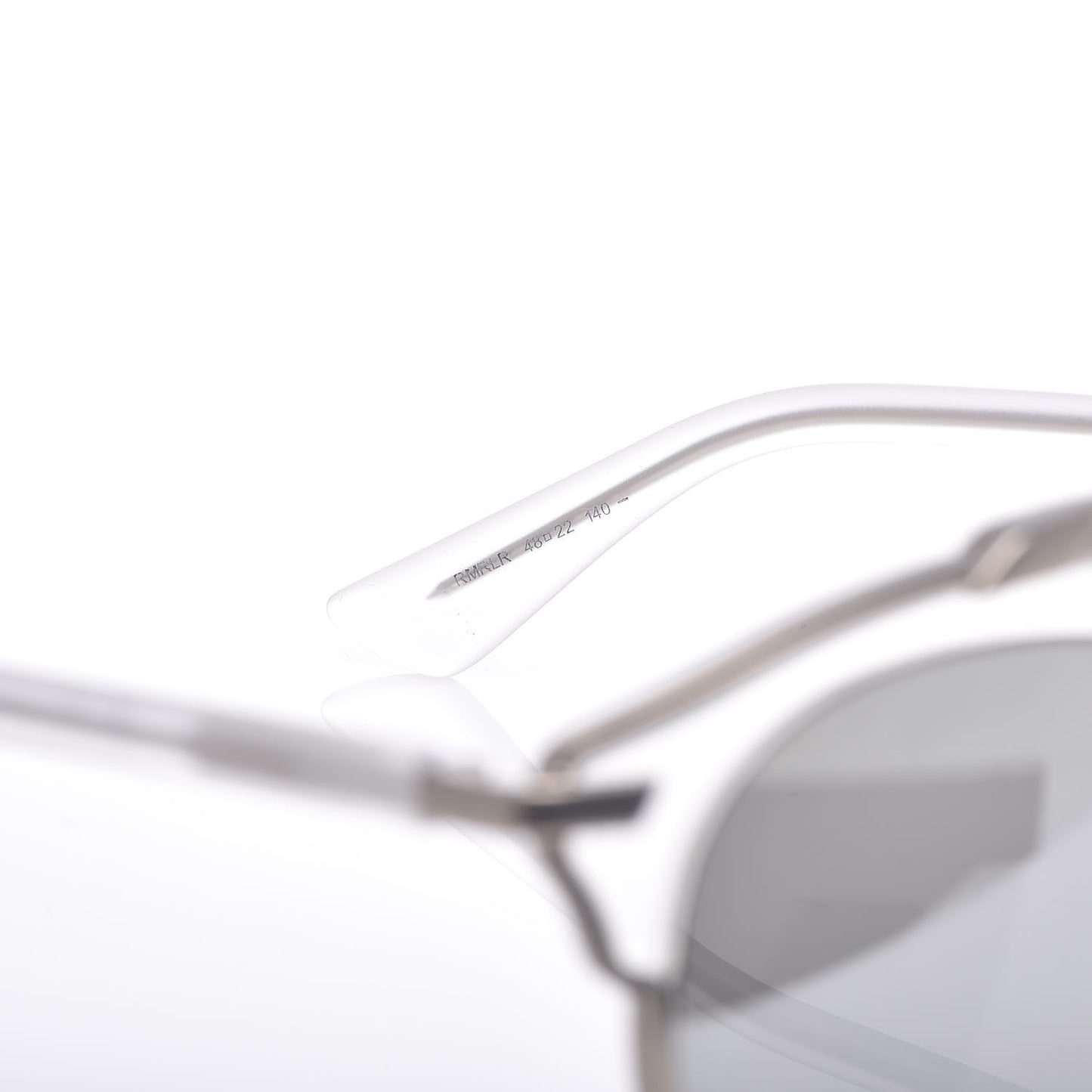 Mirrored So Real Sunglasses Matte Silver