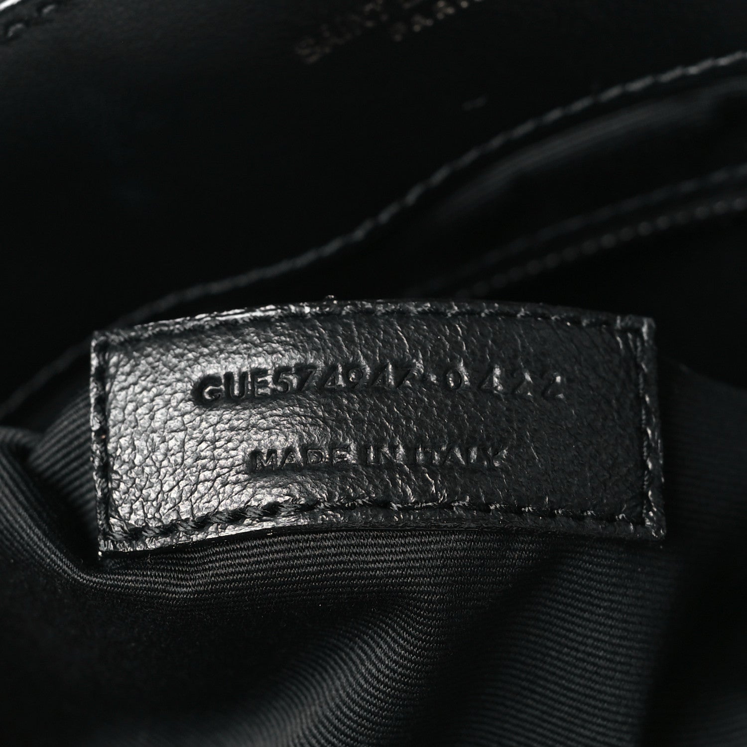 Saint Laurent Calfskin Y Quilted Monogram Monochrome Large Loulou Chain Satchel Black 7 of 11