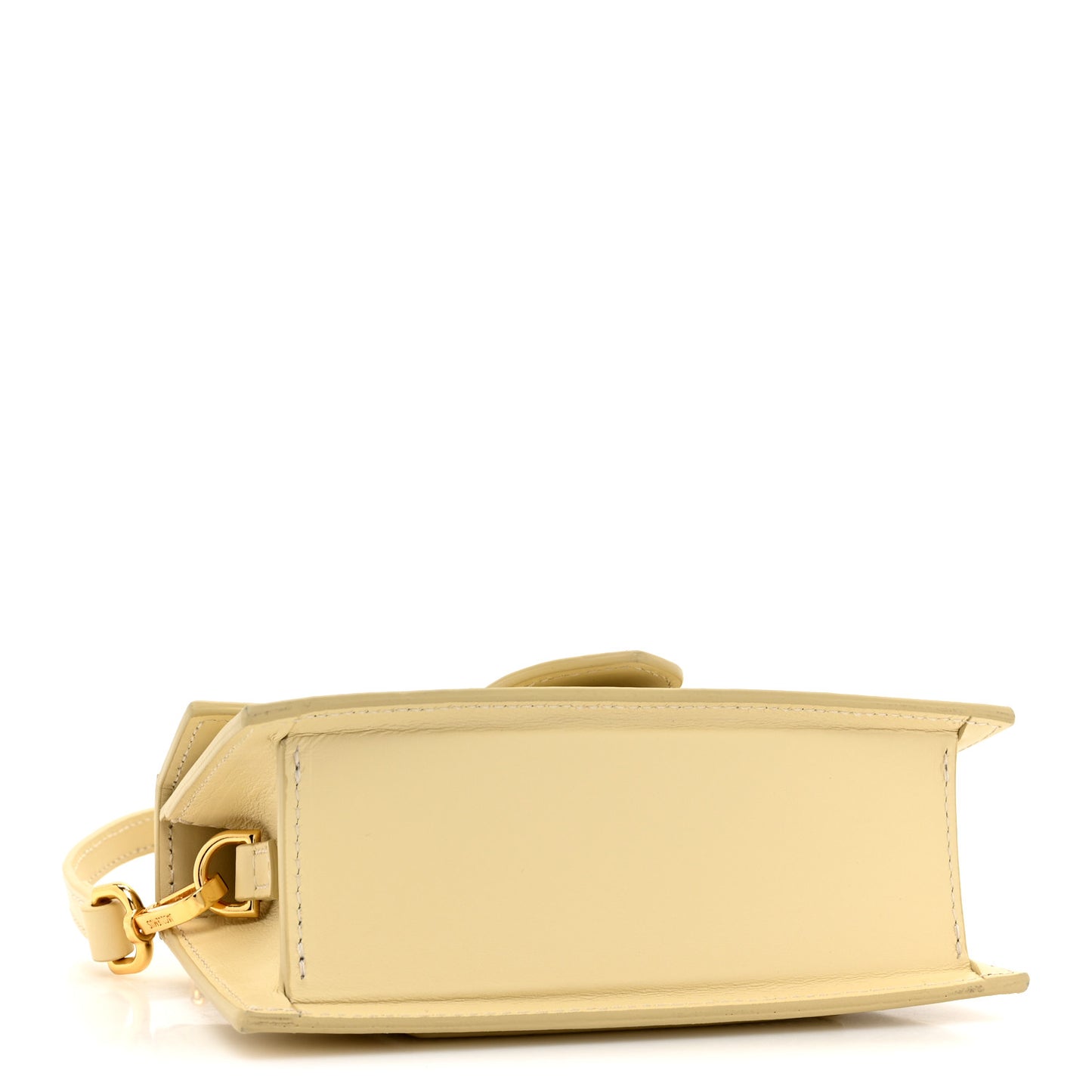 Smooth Calfskin Le Bambino Pale Yellow
