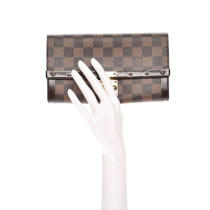 Louis Vuitton Damier Ebene Venice Wallet 2 of 9
