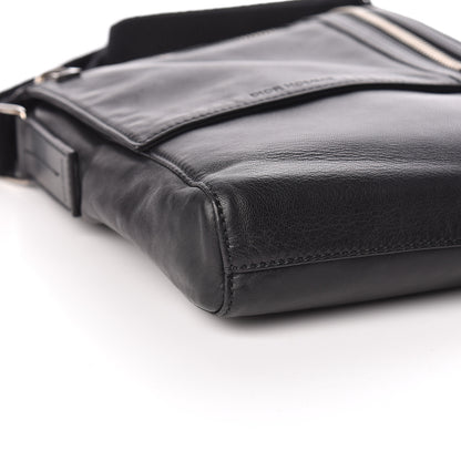 Christian Dior HOMME Calfskin Zip Messenger Black 5 of 10
