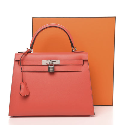 Hermes Epsom Kelly Sellier 28 Rose Jaipur 10 of 10