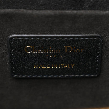 Christian Dior Lambskin Cannage Small Diortravel Vanity Case Black 6 of 12