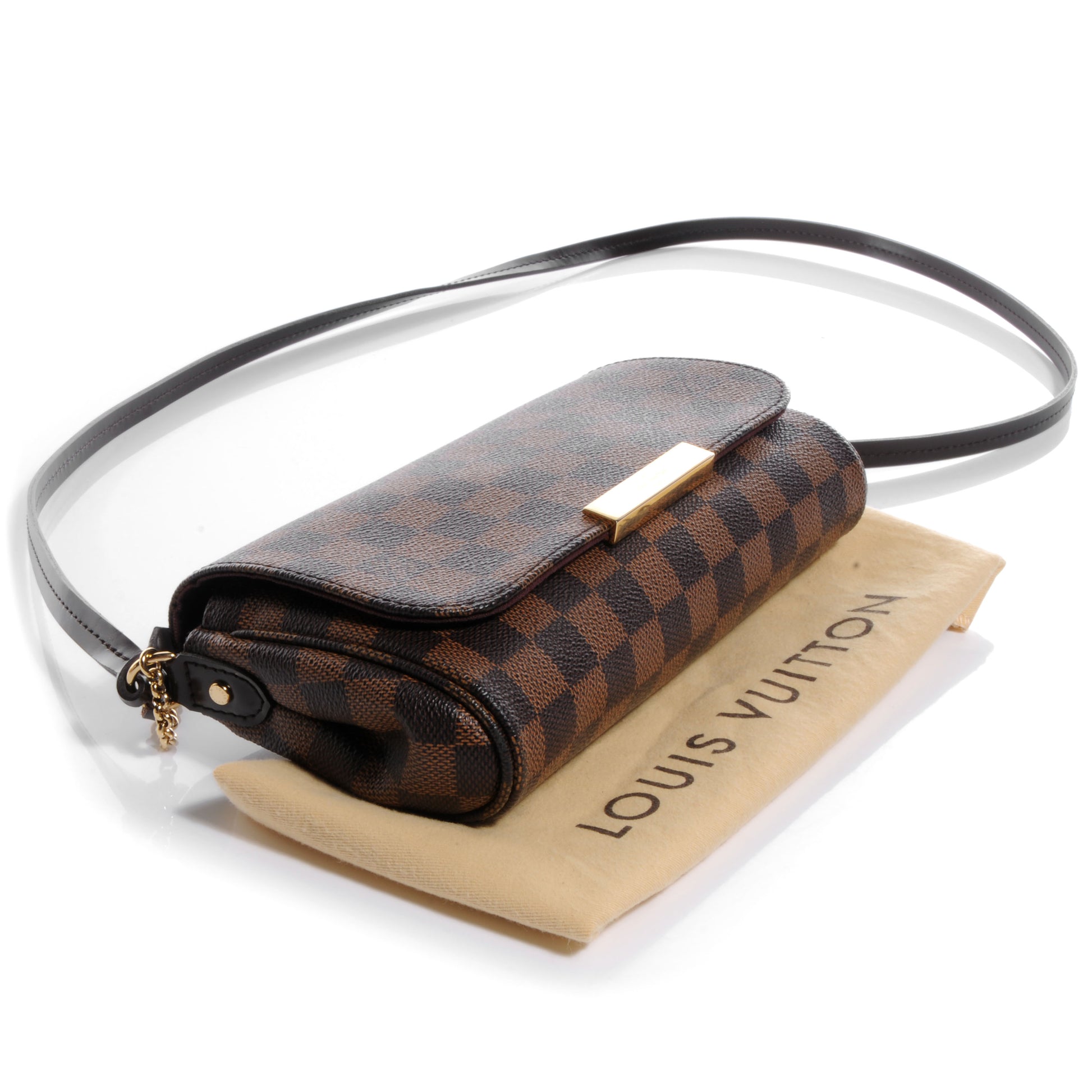 Louis Vuitton Damier Ebene Favorite PM 4 of 8