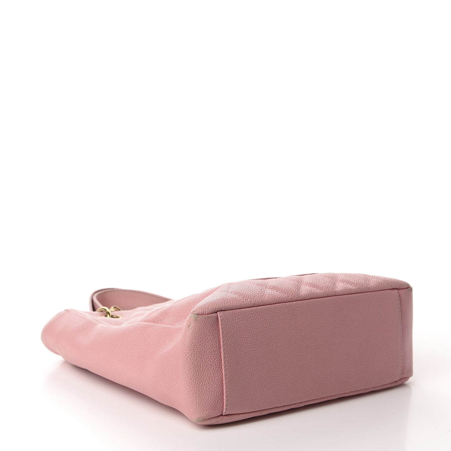 Caviar Quilted Petit Shopping Tote PST Pink