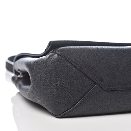 Louis Vuitton Calfskin Lockme II Chain Bag BB Black 6 of 9