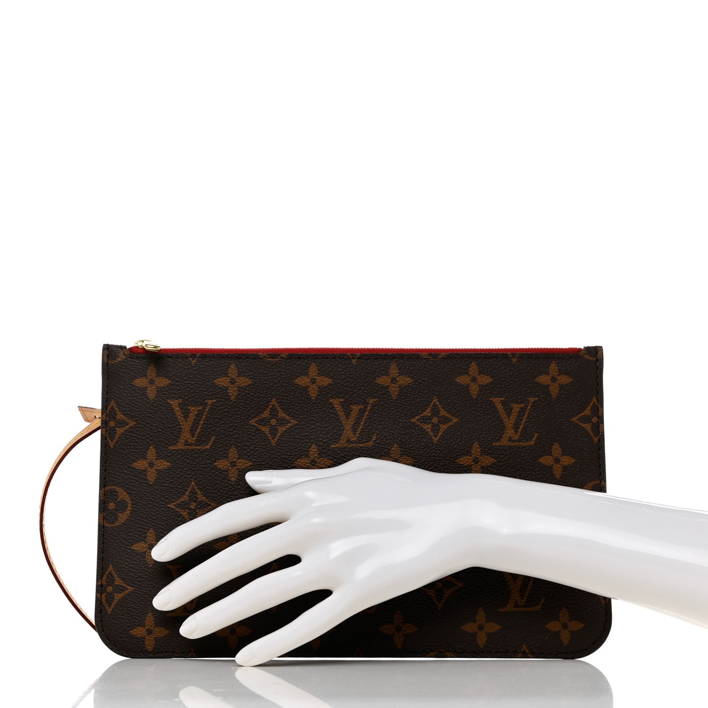 Monogram Neverfull MM GM Pochette Cherry