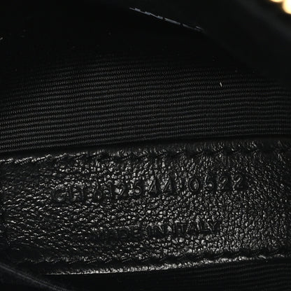 Saint Laurent Calfskin Matelasse Monogram Lou Camera Bag Dark Beige 7 of 11