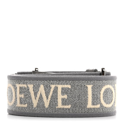 Loewe Calfskin Jacquard Anagram Strap Silver 2 of 6