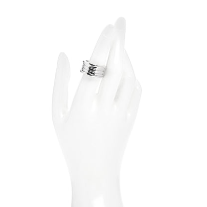 Bulgari 18K White Gold B.Zero1 Four-Band Ring 56 7.5 2 of 5