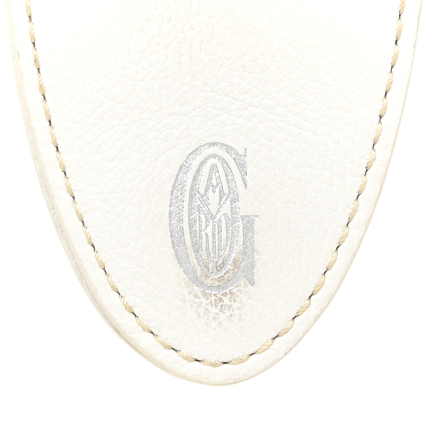 Goyard Calfskin Bag Clip White 3 of 5