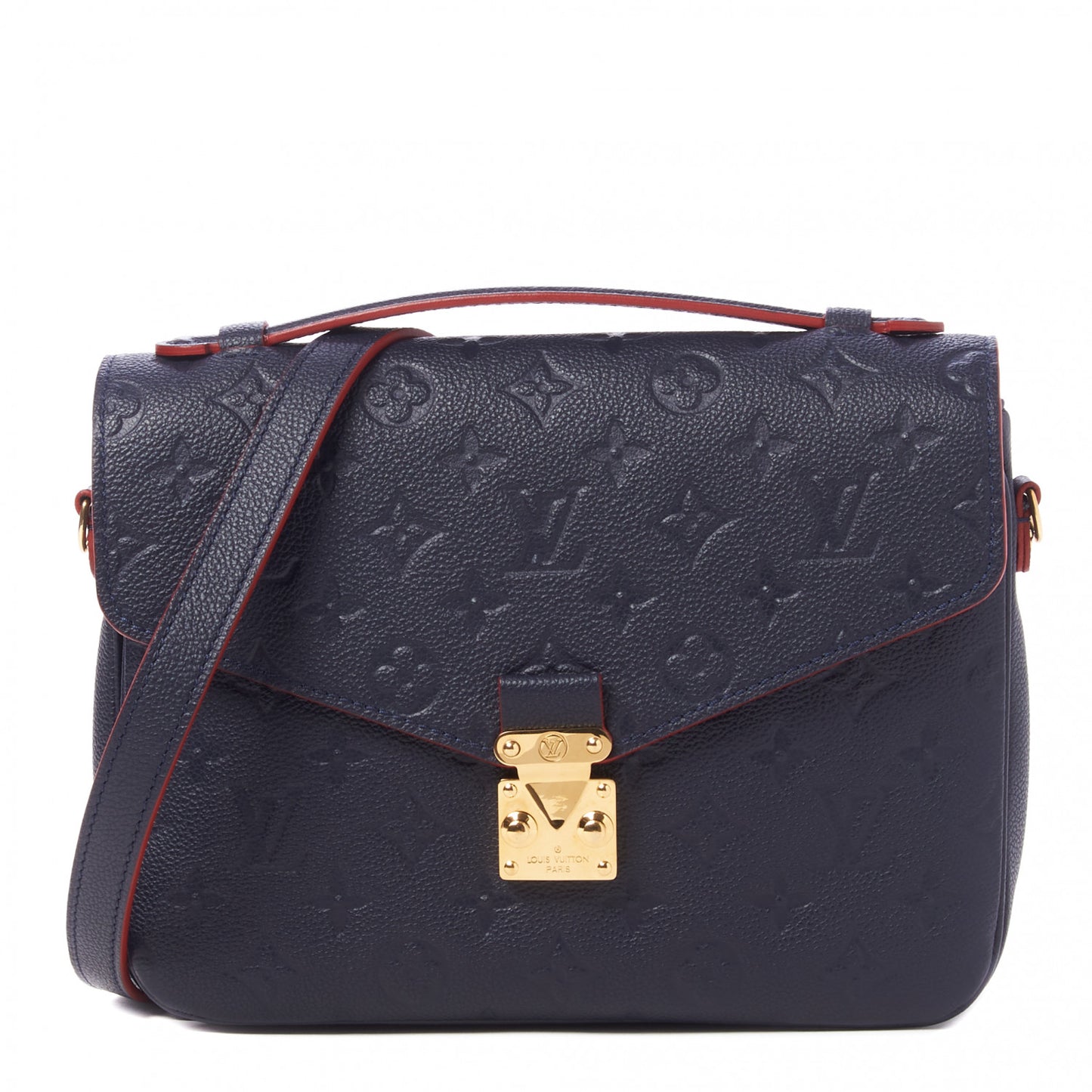 Empreinte Pochette Metis Marine Rouge