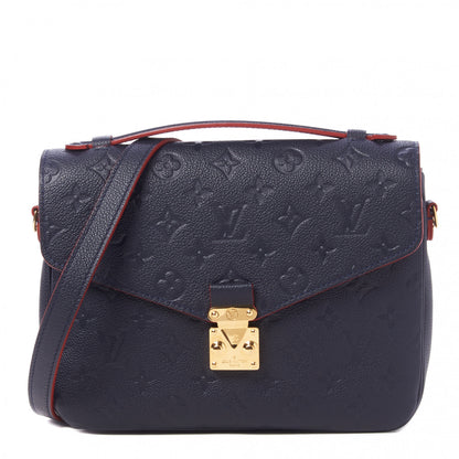 Louis Vuitton Empreinte Pochette Metis Marine Rouge 1 of 9