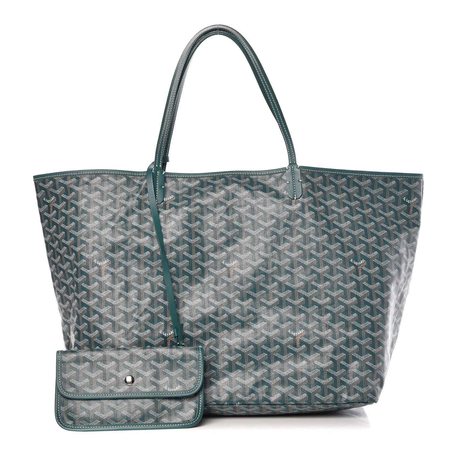 Goyard Goyardine Saint Louis GM Green 1 of 14