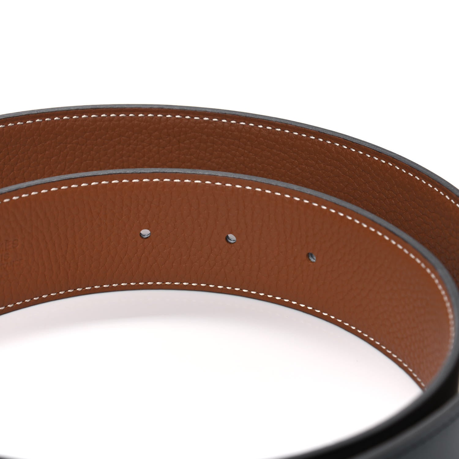 Hermes Box Togo 42mm Constance Belt 100 Black Gold 3 of 5