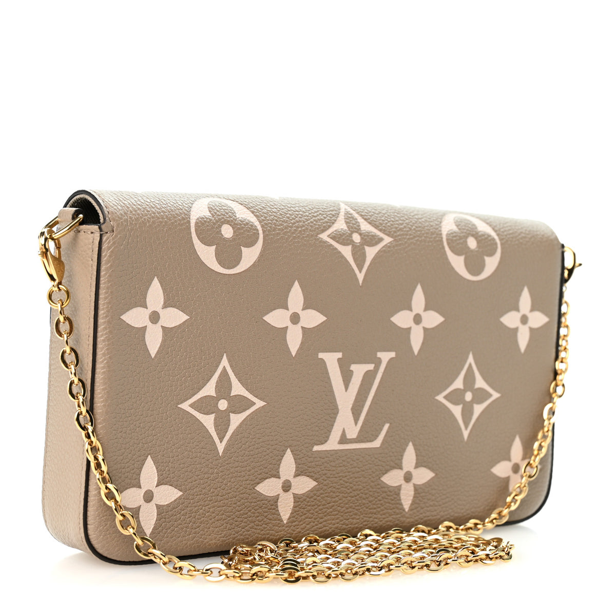 Empreinte Monogram Giant Felicie Pochette Tourterelle Creme