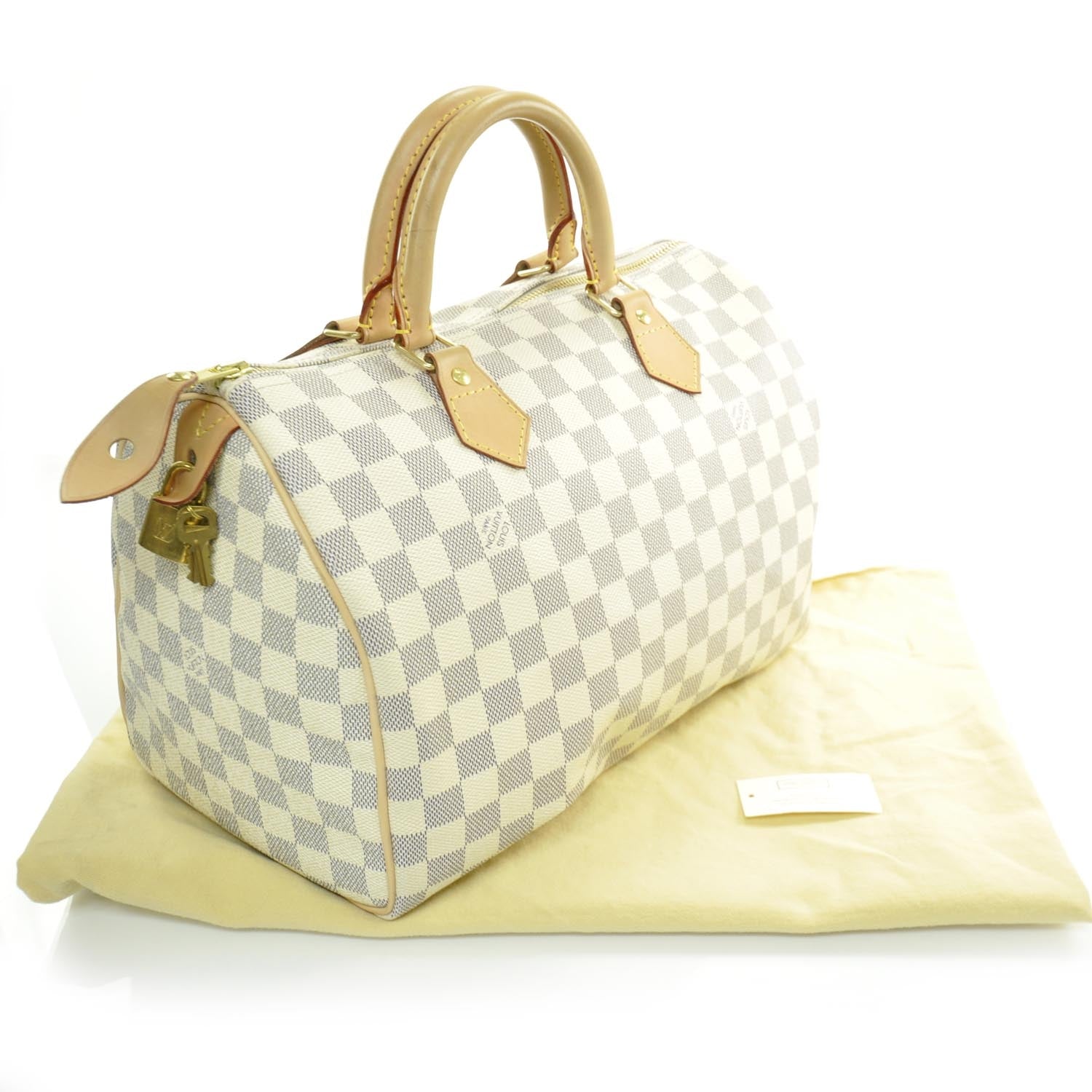 Louis Vuitton Damier Azur Speedy 30 3 of 8