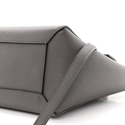 Celine Grained Calfskin Micro Belt Bag Grey 10 of 21