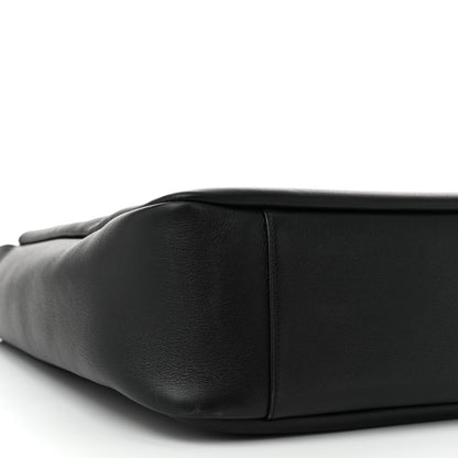 Saint Laurent Smooth Calfskin Large Le 5 A 7 Soft Hobo Black 10 of 12