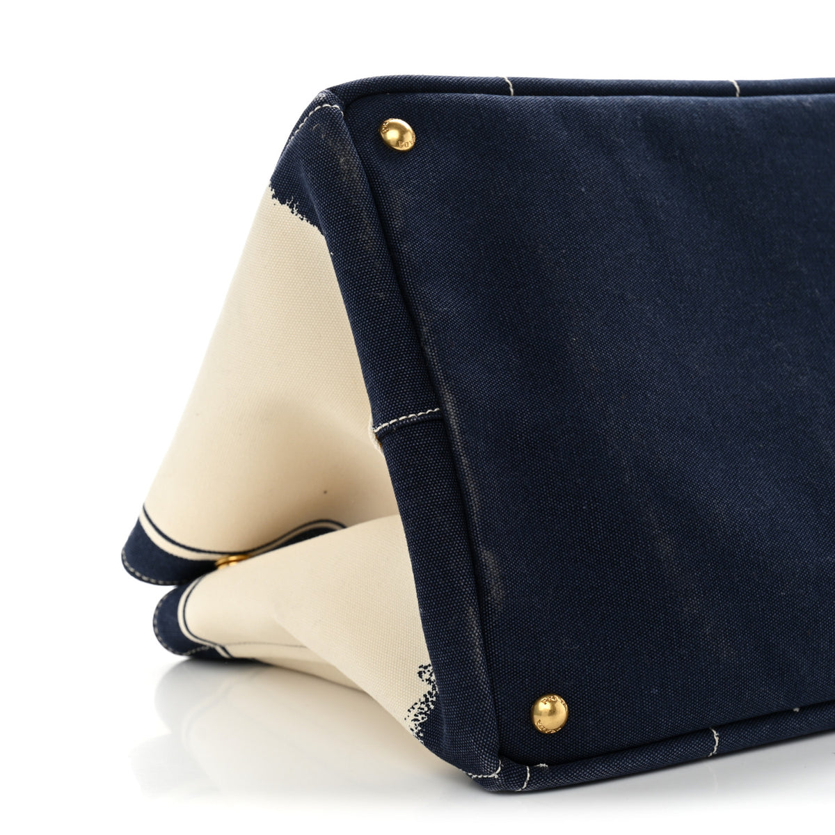 Canapa Logo Shopping Tote Grezzo Baltico
