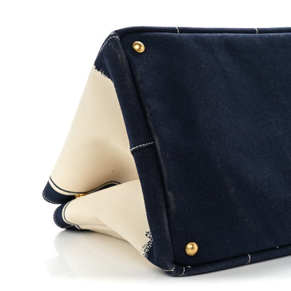 Prada Canapa Logo Shopping Tote Grezzo Baltico 8 of 12