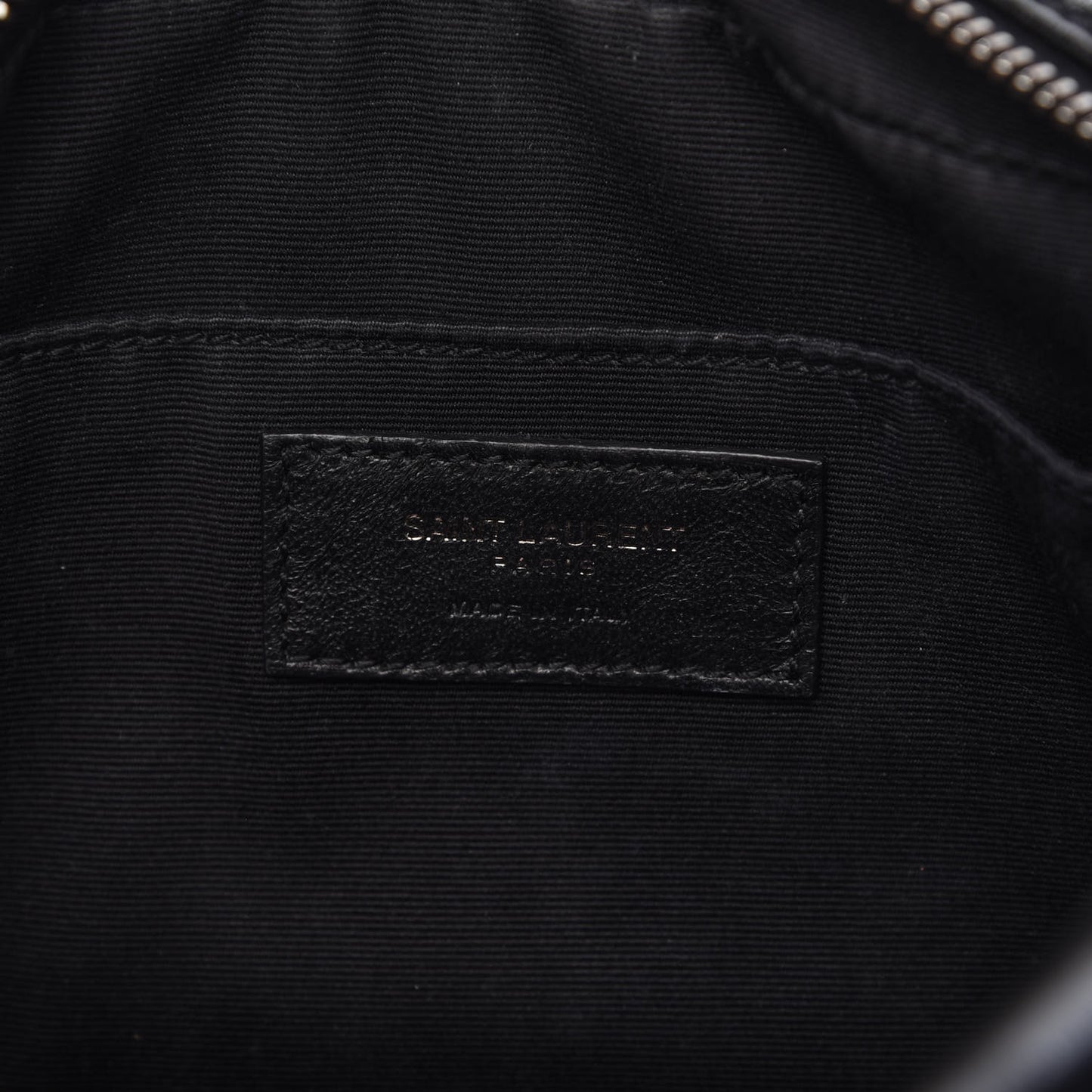 Calfskin Matelasse Monogram Lou Camera Bag Black