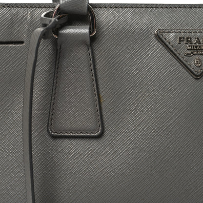 Prada Saffiano Medium Galleria Double Zip Tote Marmo 15 of 16