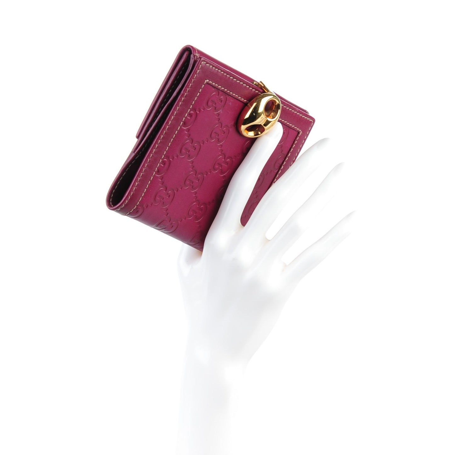 Guccissima Wave French Wallet
