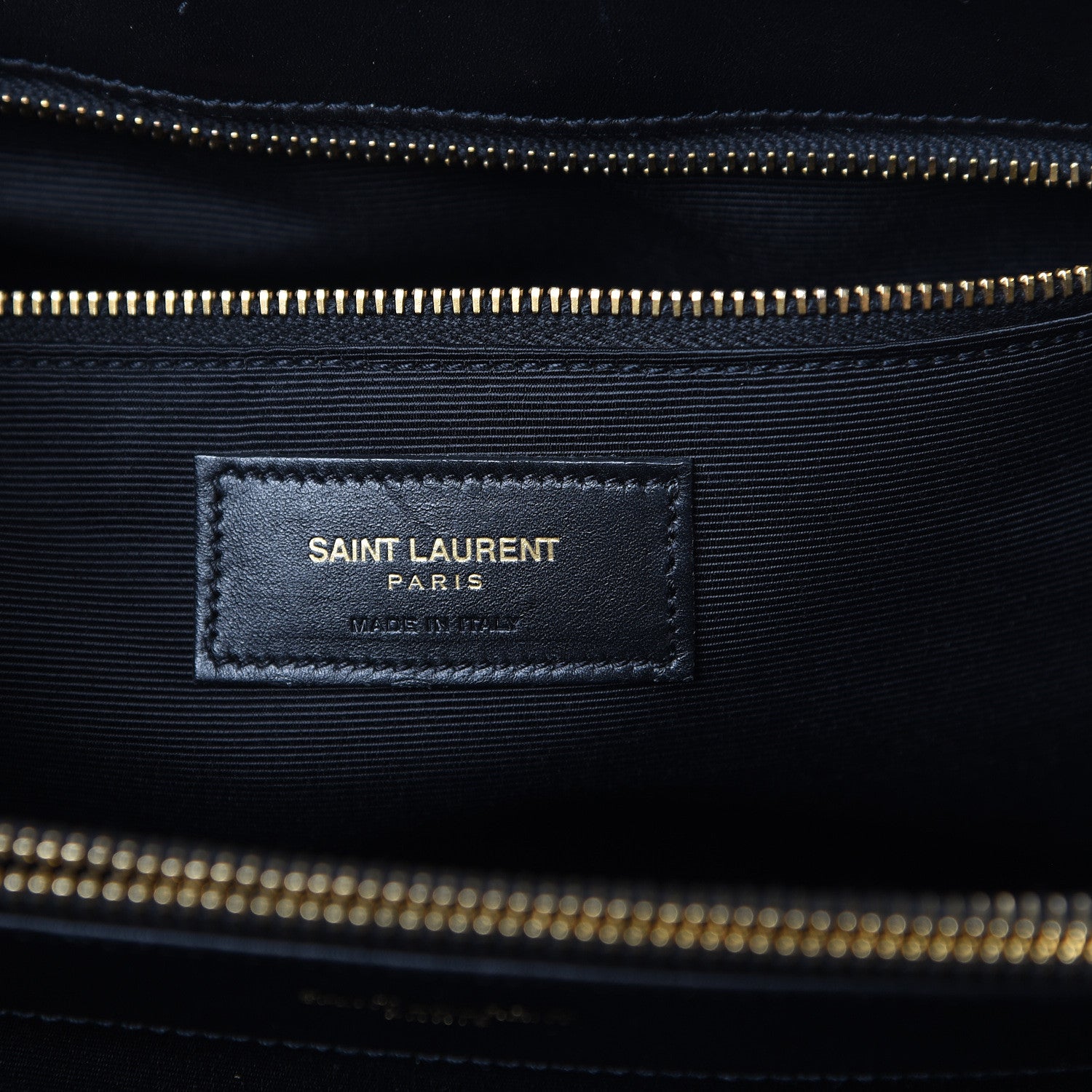 Saint Laurent Soft Calfskin Monogram Cassandre Shopper Black 5 of 19