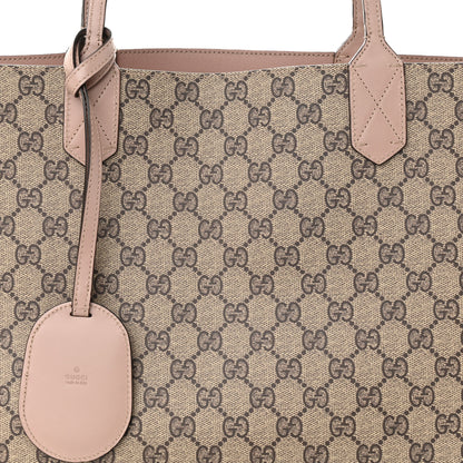Gucci GG Supreme Monogram Medium Reversible Tote Beige Dark Cipria 11 of 18