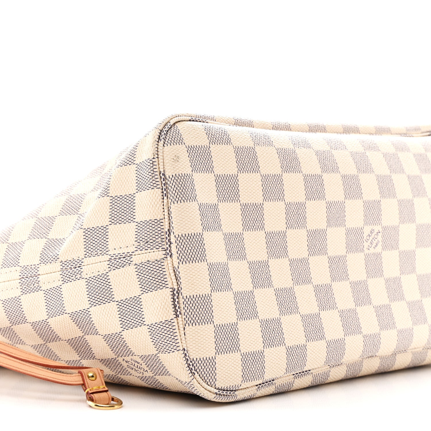Louis Vuitton Damier Azur Neo Neverfull MM Rose Ballerine 8 of 11