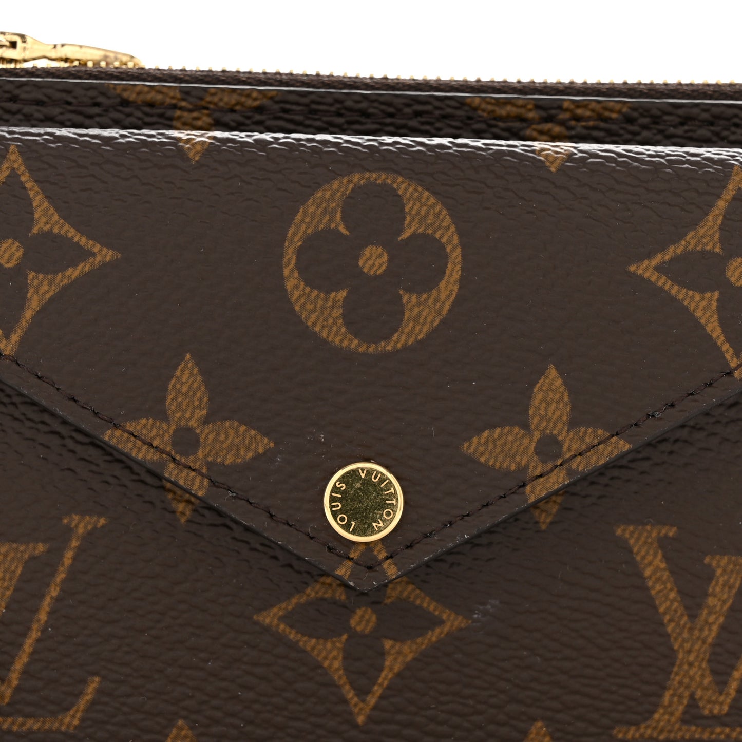 Monogram Recto Verso Card Holder Black