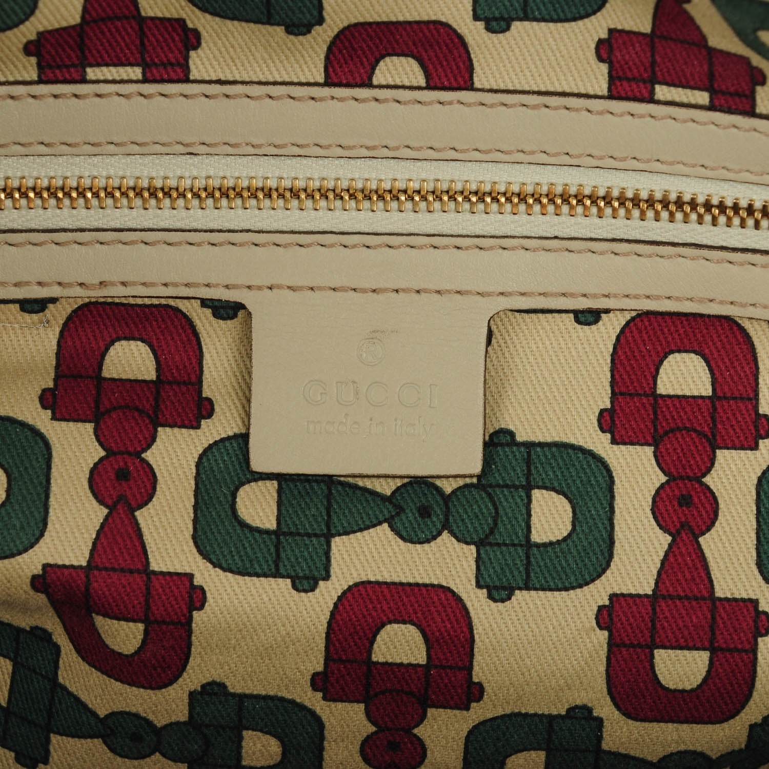 Gucci Guccissima Pop Bamboo Handle Tote Off White 6 of 7