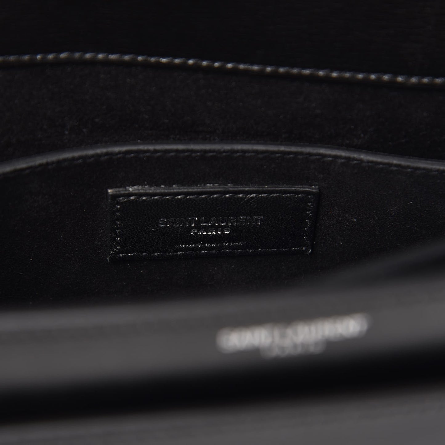 Calfskin Large Monogram Sunset Black